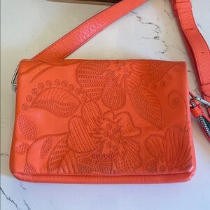Desigual Vibrant Orange Crossbody Bag